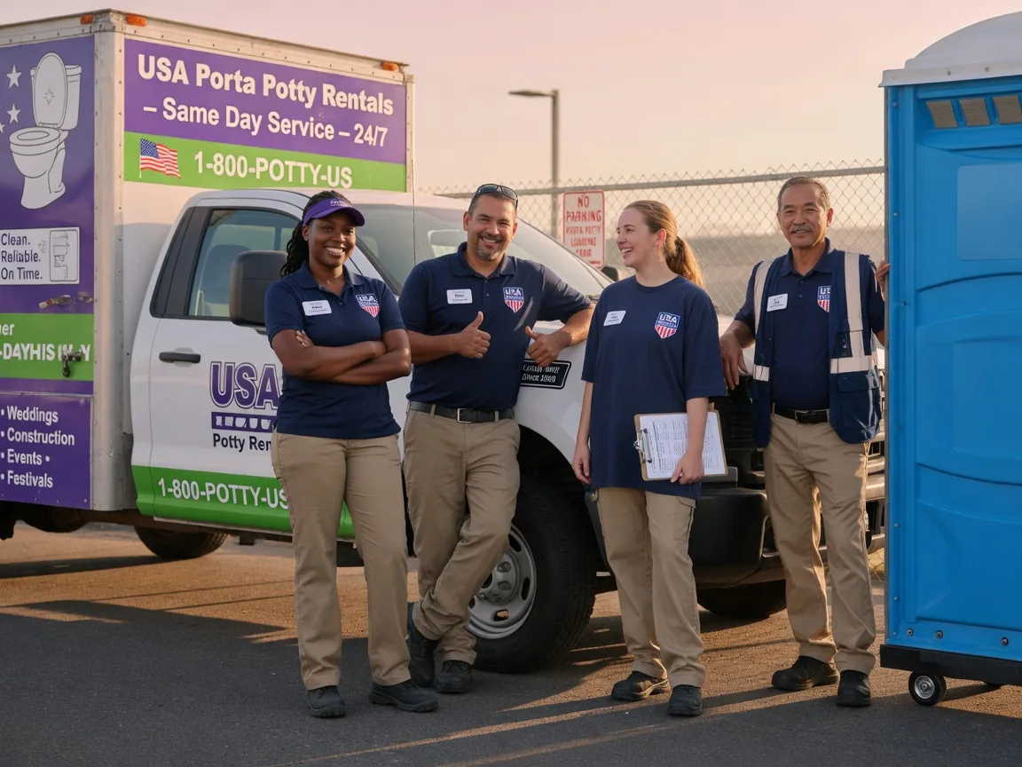 Porta Potty Rental company in Cordova, MD